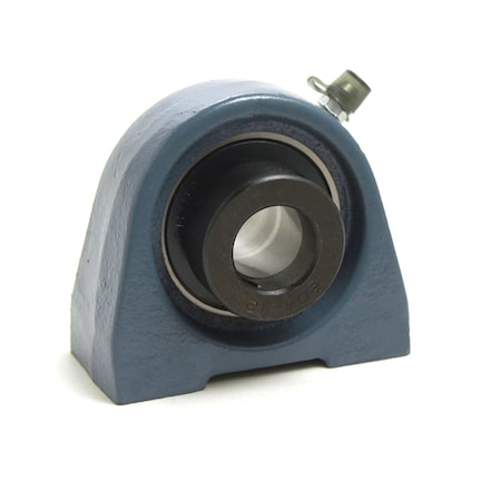 Tapped Base Pillow Block, Domestic Dimensions, Wide Inner Ring Insert, Eccentric Locking Collar